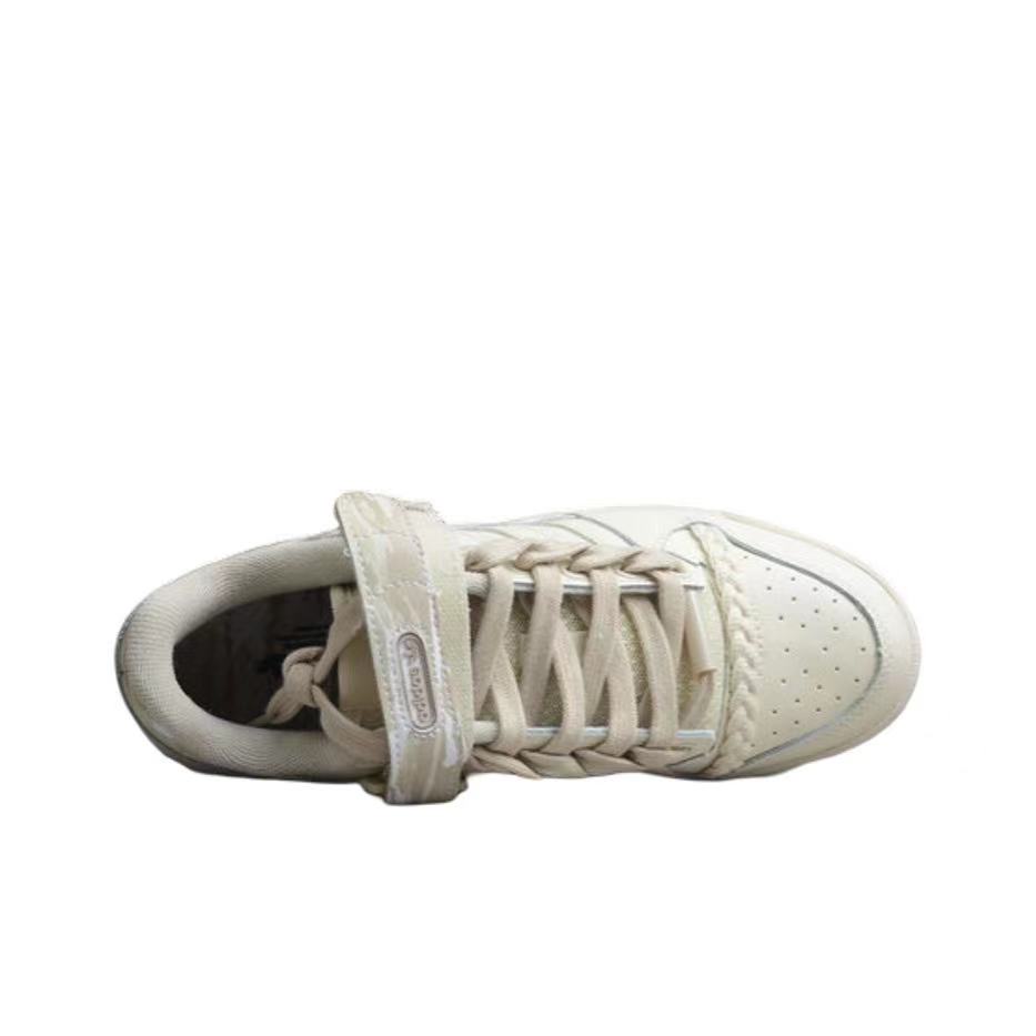 אדידס פורום - ADIDAS FORUM Low Cream Brown SNEAKERS – תמונה 4