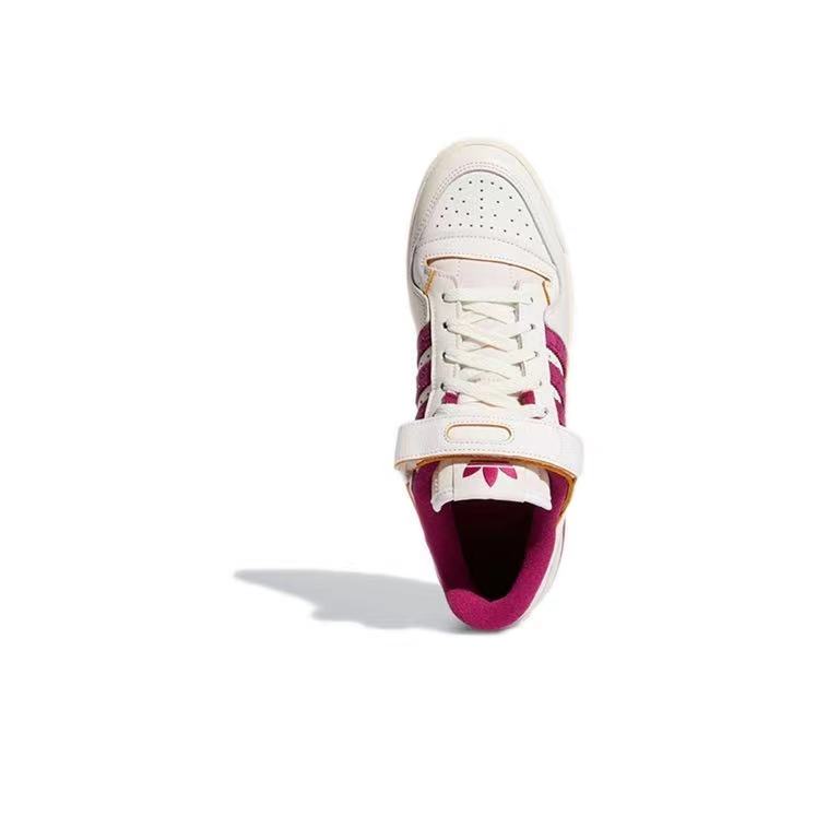 אדידס פורום - ADIDAS FORUM Low White/Red SNEAKERS – תמונה 5