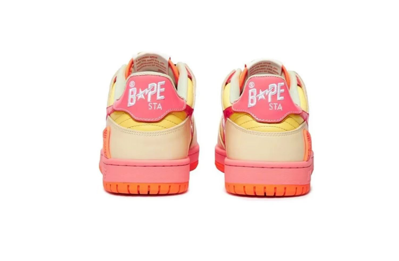 סניקרס BAPE M2 Yellow ange – תמונה 3