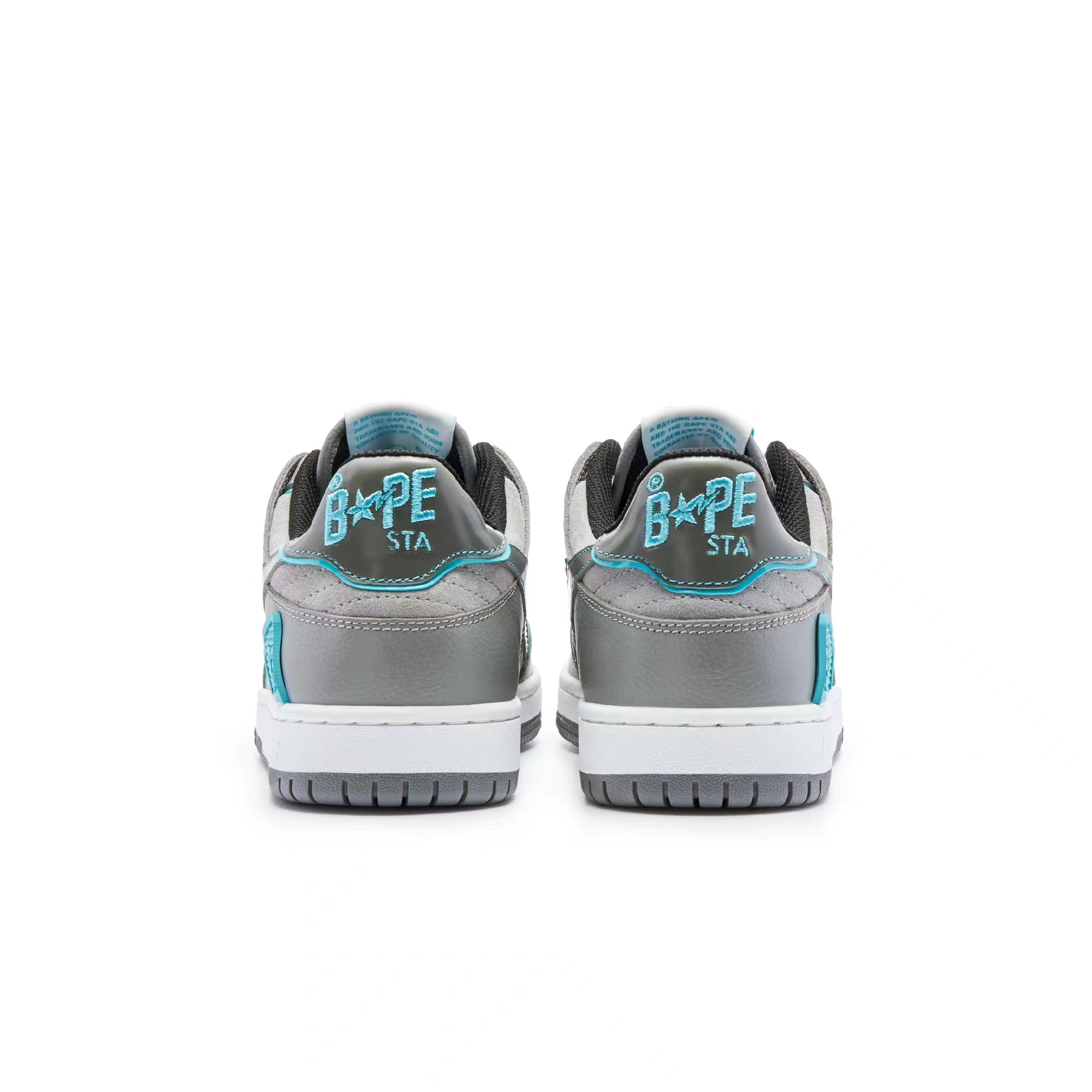 סניקרס BAPE M2 Gray Blue – תמונה 3