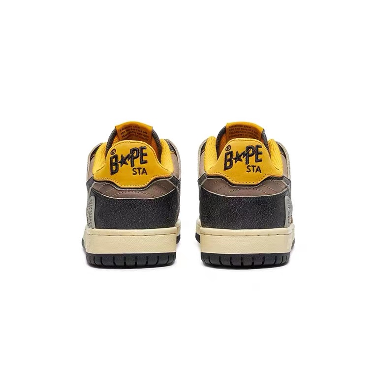 סניקרס BAPE M2 Yellow black – תמונה 2
