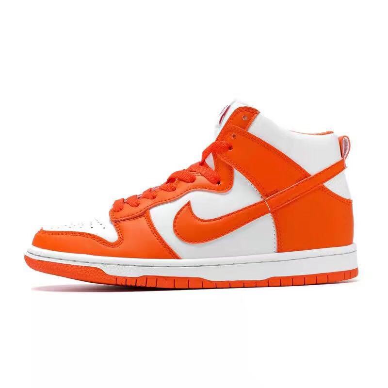 נייק דאנק- NIKE DUNK HIGH Red White – תמונה 2