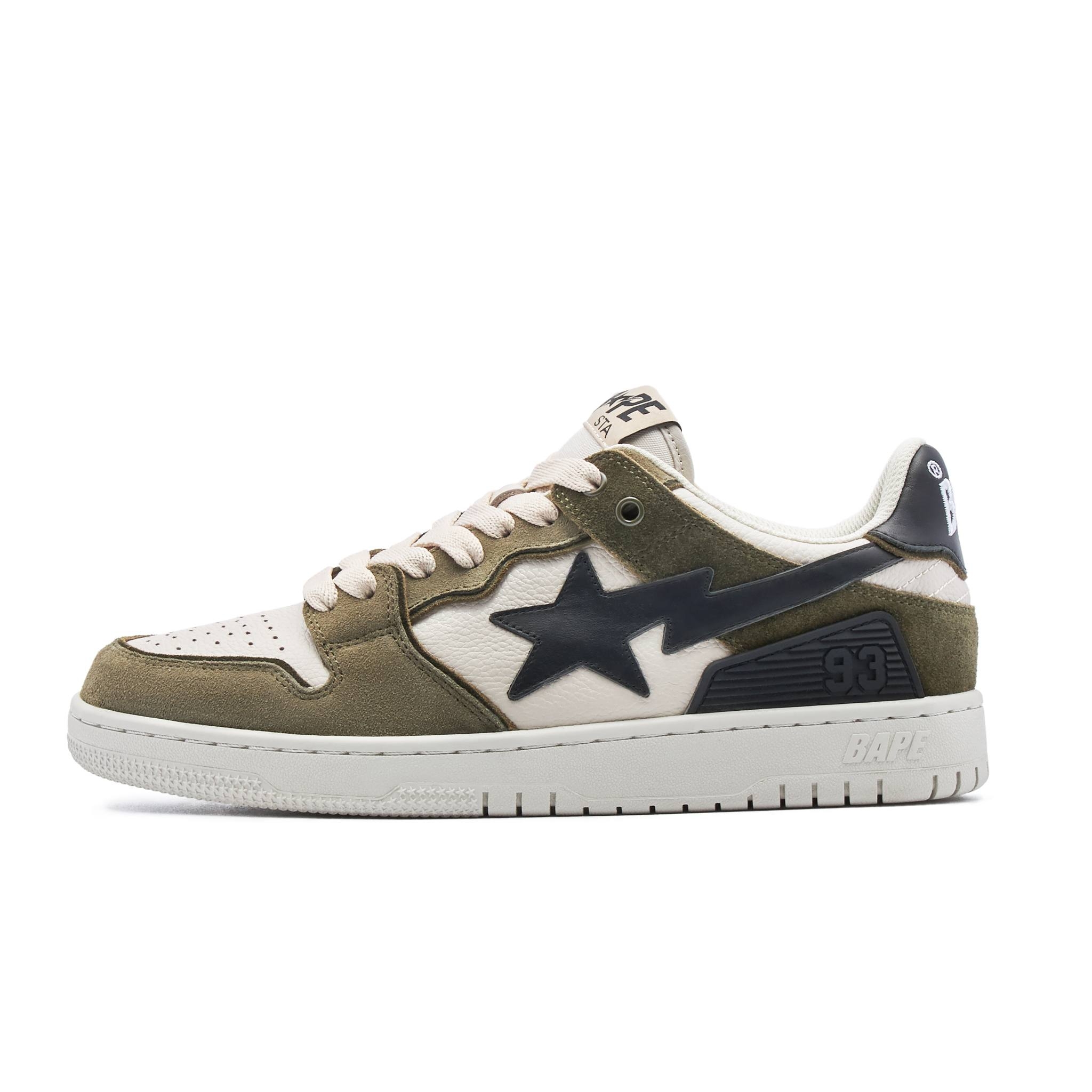 סניקרס BAPE M2 Olive Blue White – תמונה 2
