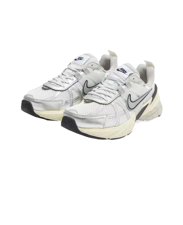 נעלי נייק סניקרס Nike V2K Run Gray Dark Black – תמונה 2