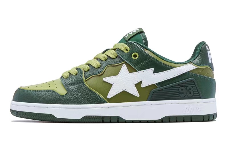 סניקרס BAPE M2 GREEN ARMY – תמונה 2