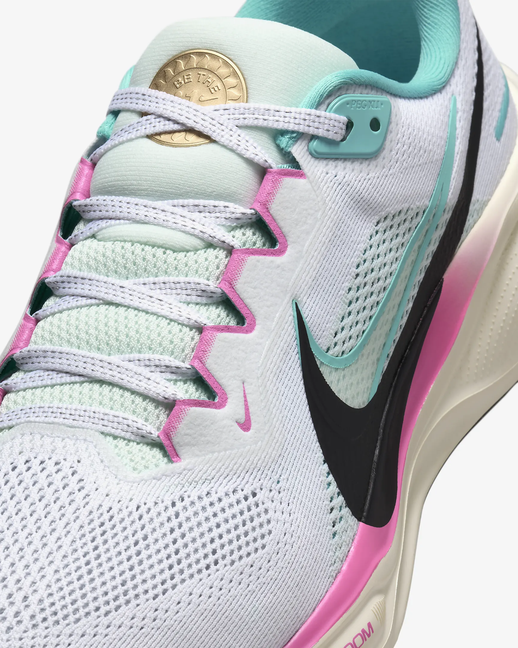 נעלי נייק פגסוס - Nike Pegasus 41 White/Coconut Milk – תמונה 7