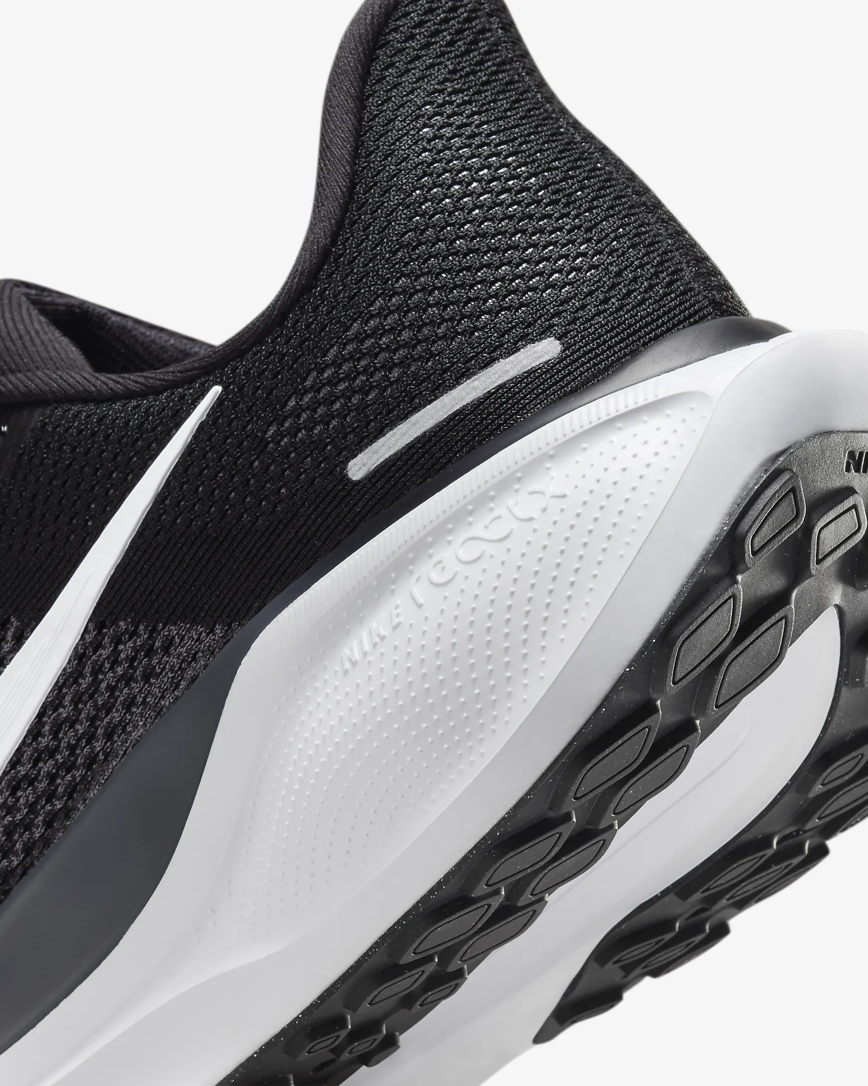 נעלי נייק פגסוס - Nike Pegasus 41 Black White – תמונה 8