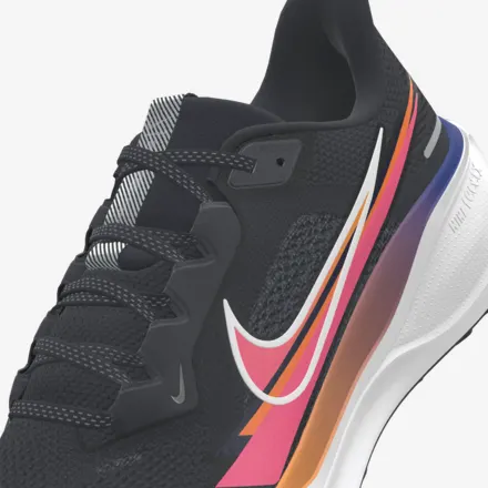 נעלי נייק פגסוס - Nike Pegasus 41 By You Black Red – תמונה 7