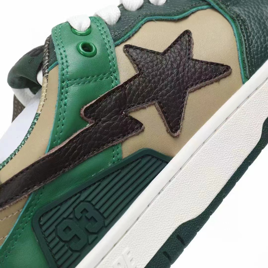 סניקרס BAPE M2 Army Green – תמונה 8