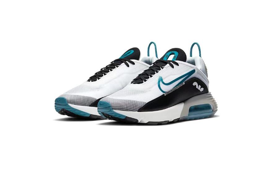 נעלי נייק סניקרס Nike AIR MAX 2090 White Black Blue – תמונה 2