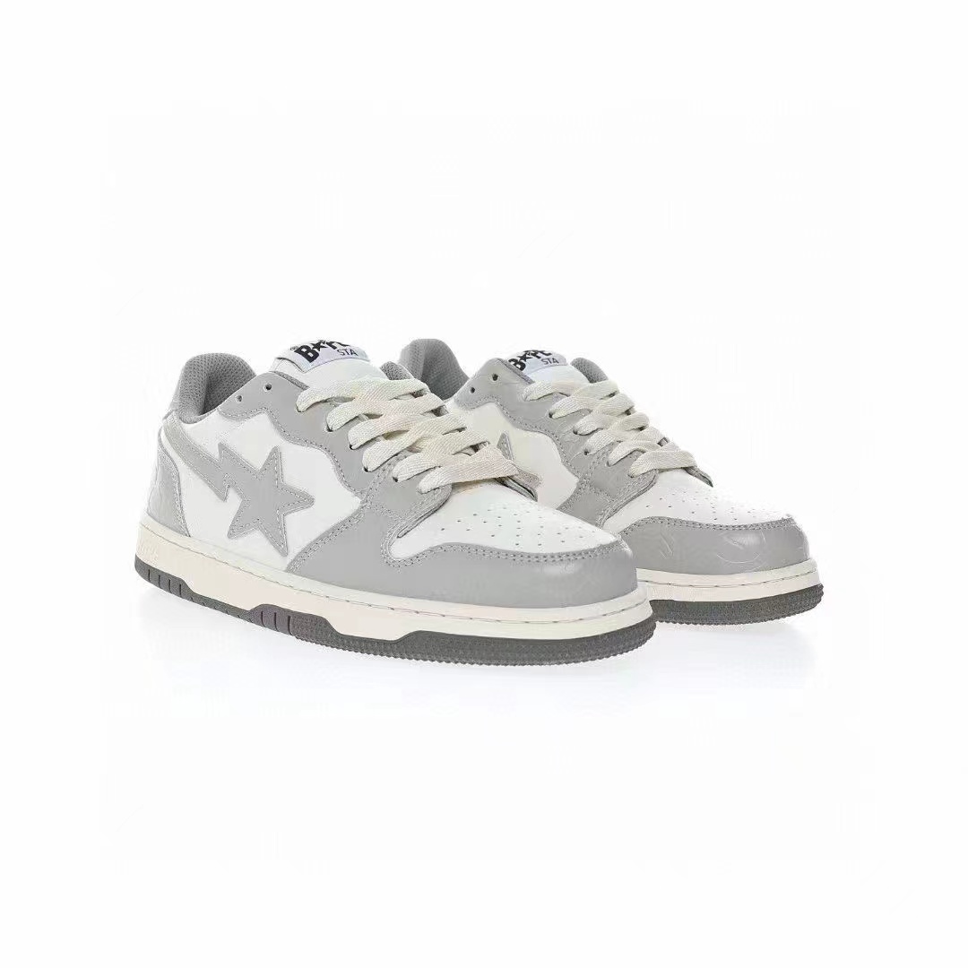 סניקרס BAPE M2 Gray White – תמונה 2