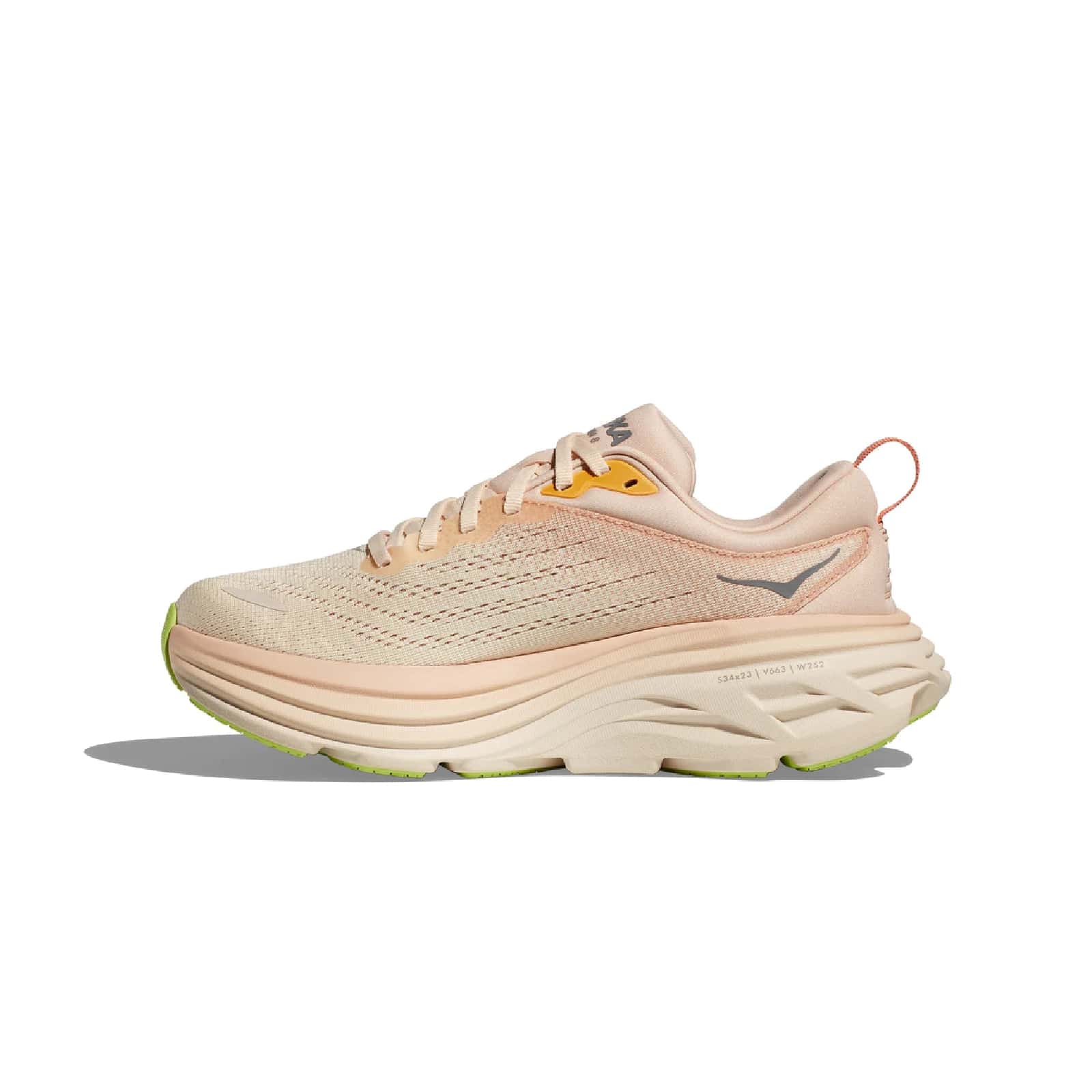 נעלי הוקה - HOKA Bondi 8 Cream – תמונה 8
