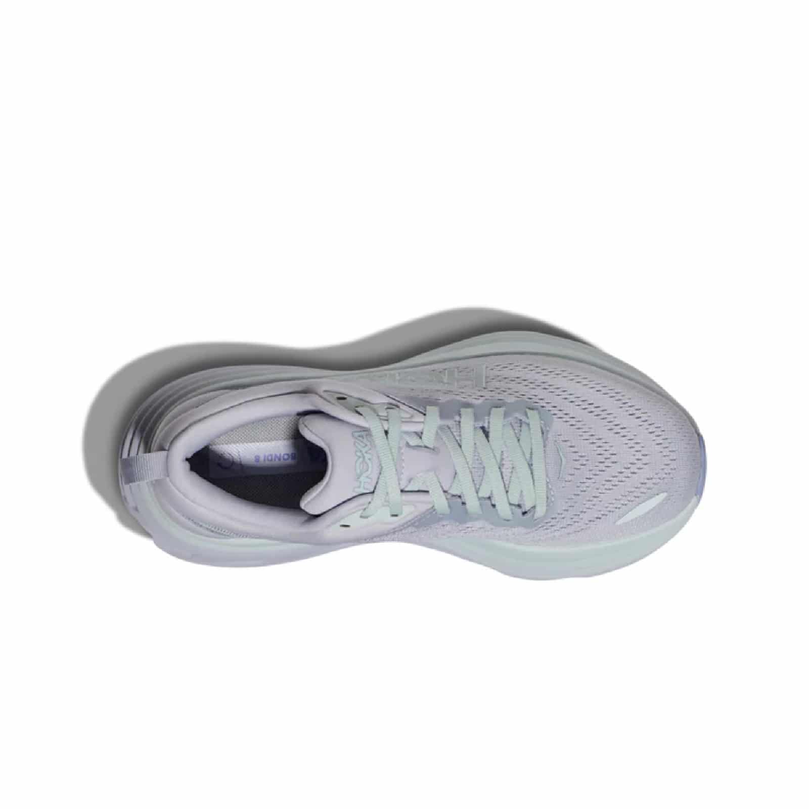 נעלי הוקה - HOKA Bondi 8 Silver – תמונה 2