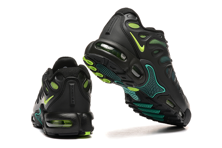 נעלי נייק- NIKE AIR MAX PLUS DRIFT Black Green Blue – תמונה 2