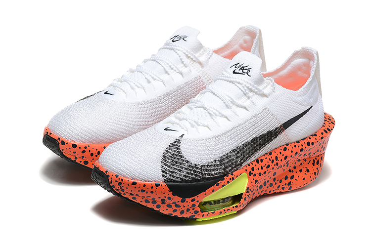 נעלי נייק-Nike Air Zoom Alphafly NEXT% 3 White ange Black – תמונה 2