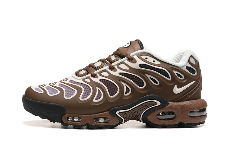 נעלי נייק- NIKE AIR MAX PLUS DRIFT Brown White – תמונה 2
