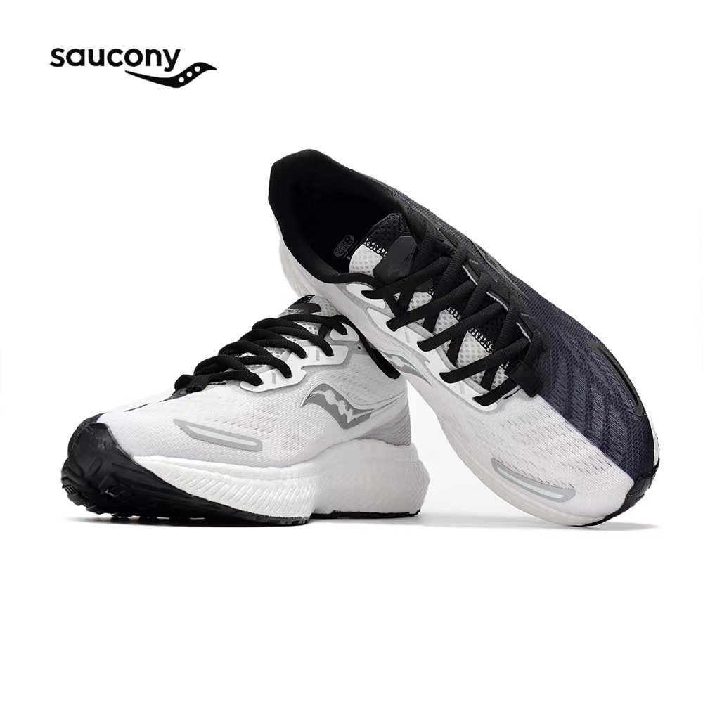 נעלי סאקוני - Saucony Triumph Black White – תמונה 2