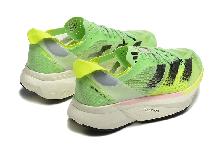 נעלי אדידס-ADIDAS ADIZERO ADIOS PRO 3 Green Gray – תמונה 2