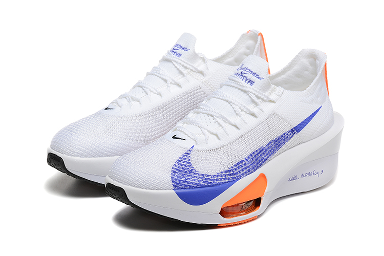 נעלי נייק-Nike Air Zoom Alphafly NEXT% 3 White Blue – תמונה 5