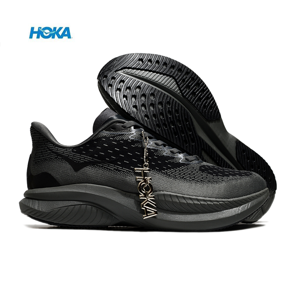 נעלי הוקה - HOKA MACH 6 Black – תמונה 2