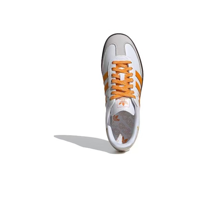 נעלי אדידס סמבה-Samba ADV Sneakers White ange – תמונה 2
