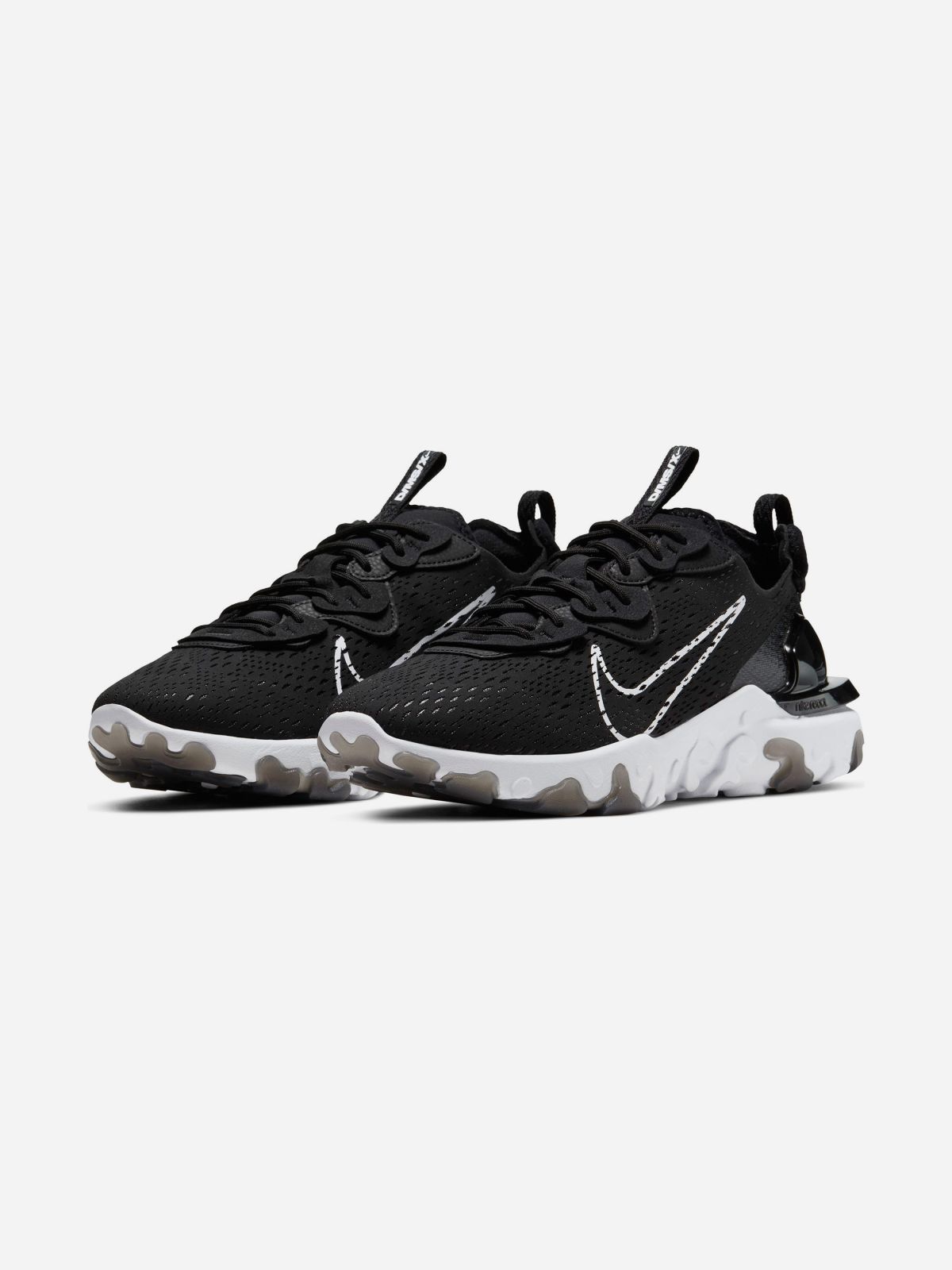 נעלי נייק - NIKE React vision sneakers black white – תמונה 2