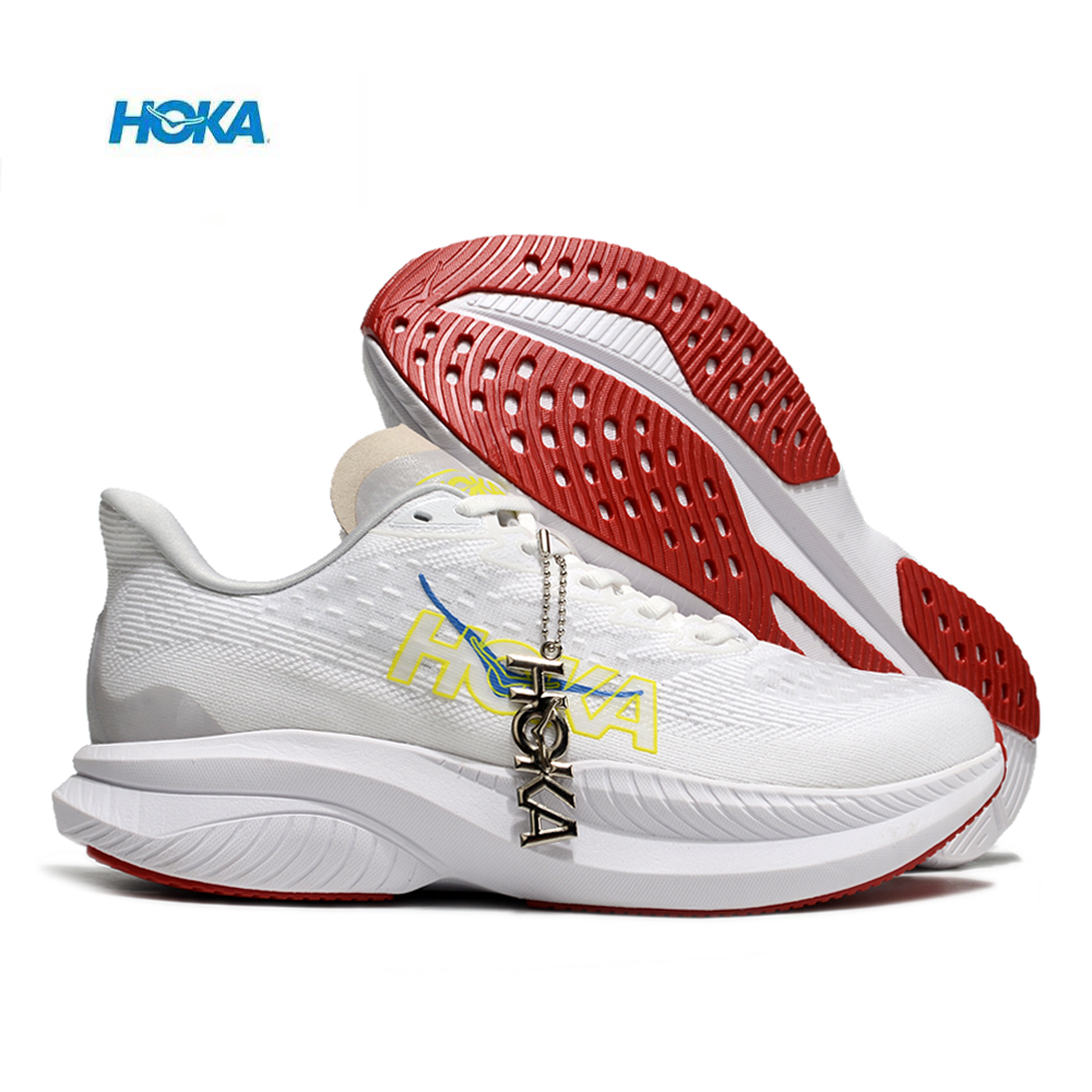 נעלי הוקה - HOKA MACH 6 White – תמונה 2