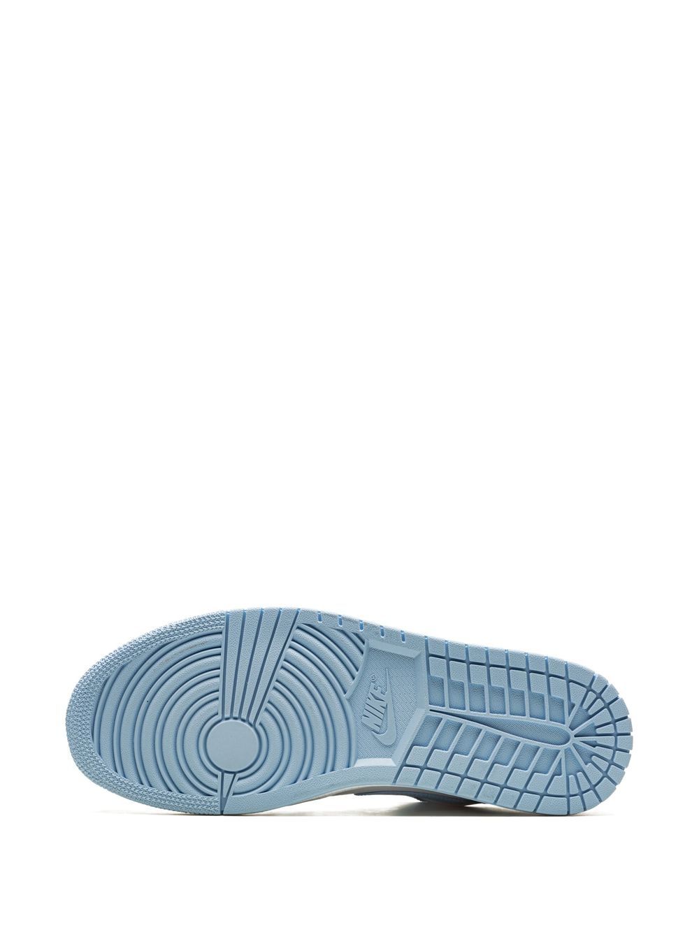 נייק ג'ורדן -NIKE AIR JORDAN 1 LOW - Ice blue/white – תמונה 4