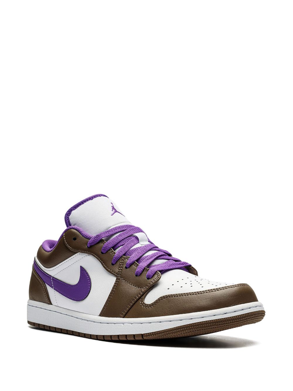 נייק ג'ורדן -NIKE AIR JORDAN 1 LOW - Purple Mocha – תמונה 2