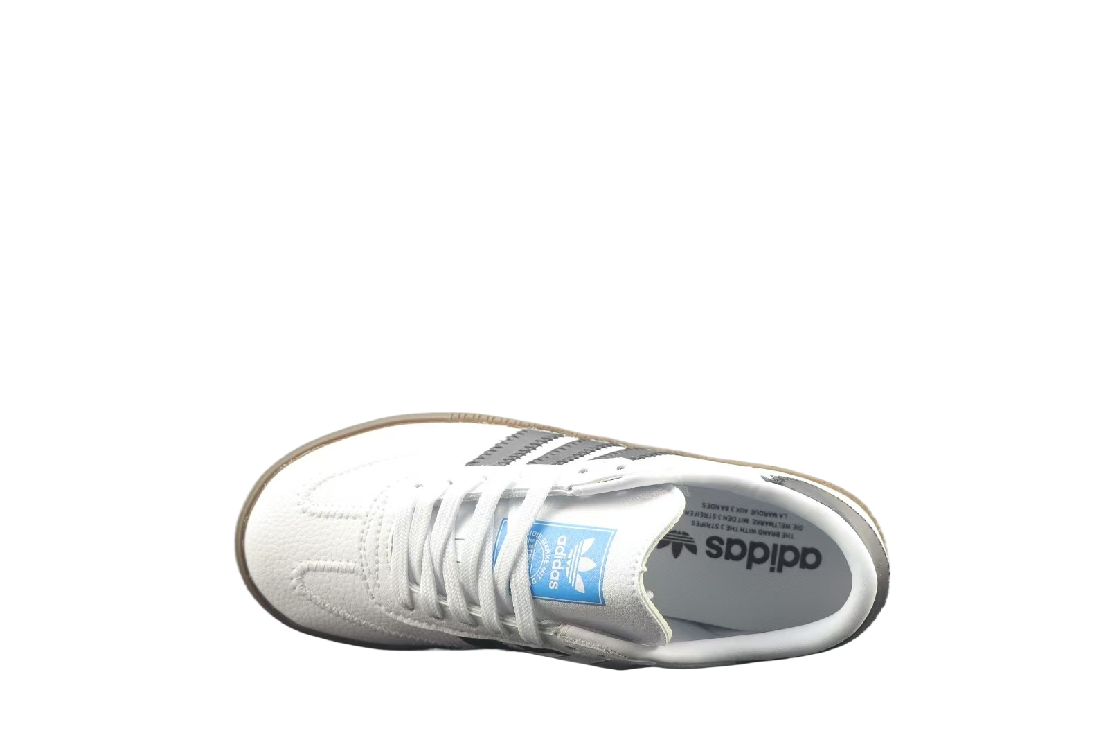 נעלי אדידס- Adidas Sambarose sneakers white black – תמונה 3