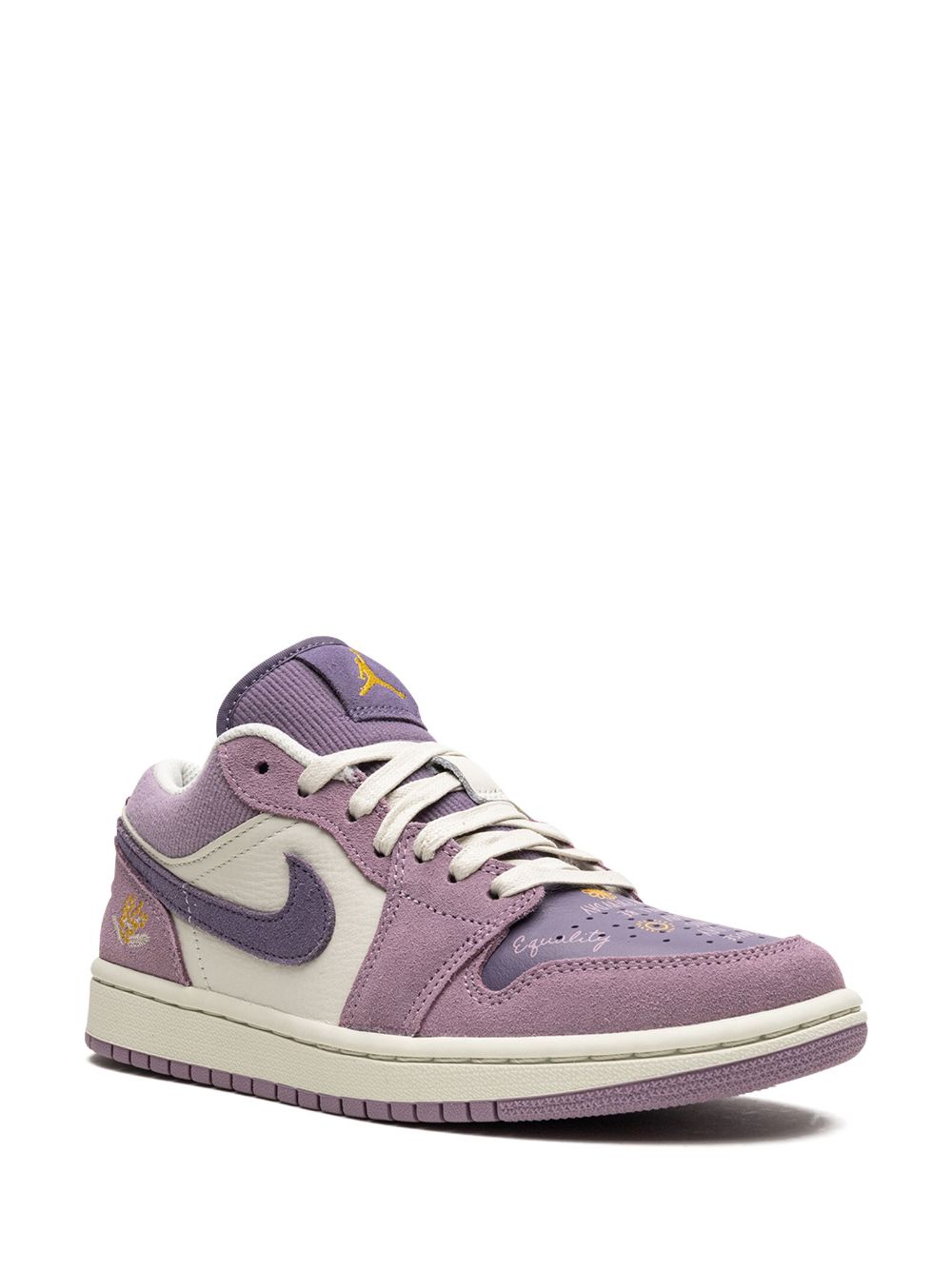 נייק ג'ורדן -NIKE AIR JORDAN 1 LOW - Unity Purple – תמונה 2