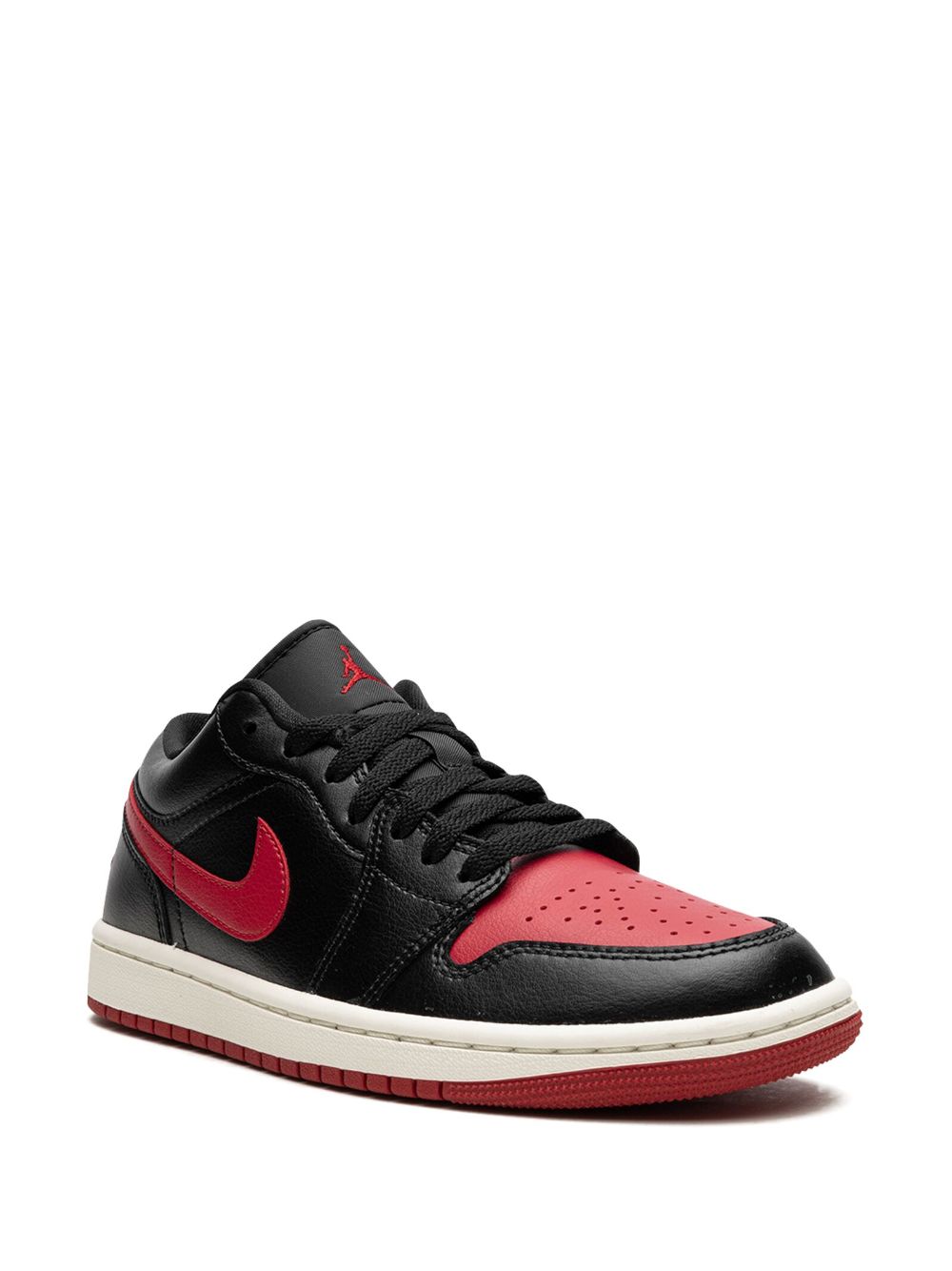 נייק ג'ורדן -NIKE AIR JORDAN 1 LOW - Bred Sail – תמונה 2