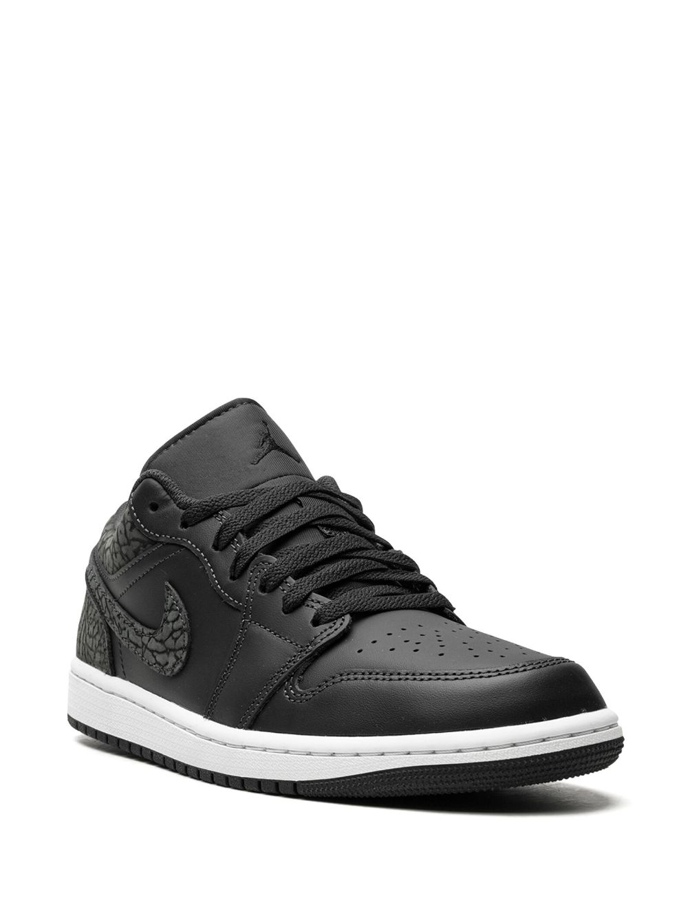 נייק ג'ורדן -NIKE AIR JORDAN 1 LOW - Black Elephant – תמונה 2