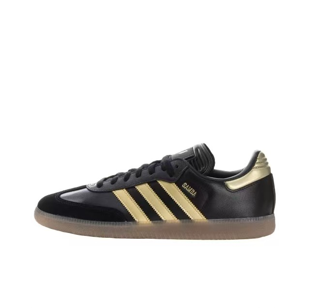 נעלי אדידס סמבה-Samba ADV Sneakers Black Yellow – תמונה 2