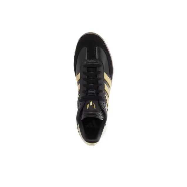 נעלי אדידס סמבה-Samba ADV Sneakers Black Yellow – תמונה 5