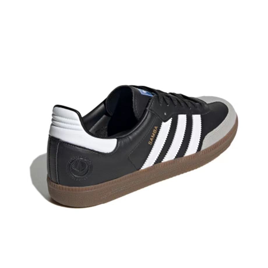 נעלי אדידס סמבה-Samba ADV Sneakers Black White Gray – תמונה 2