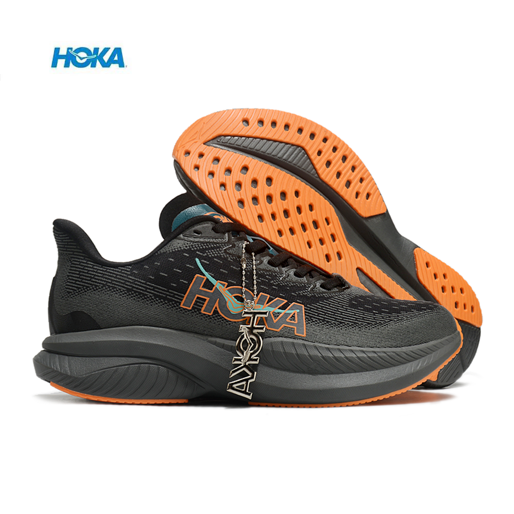 נעלי הוקה - HOKA MACH 6 Black ange – תמונה 2