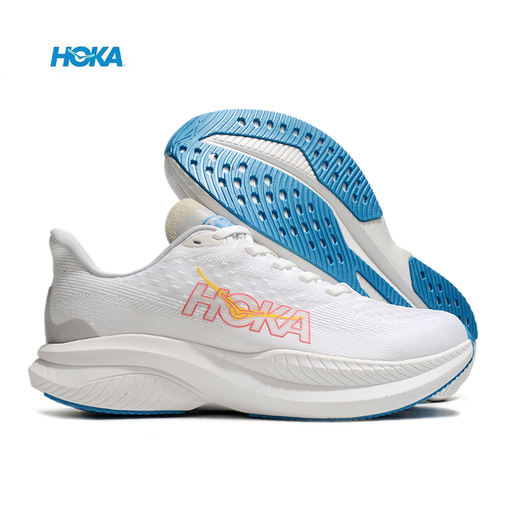 נעלי הוקה - HOKA MACH 6 White – תמונה 2