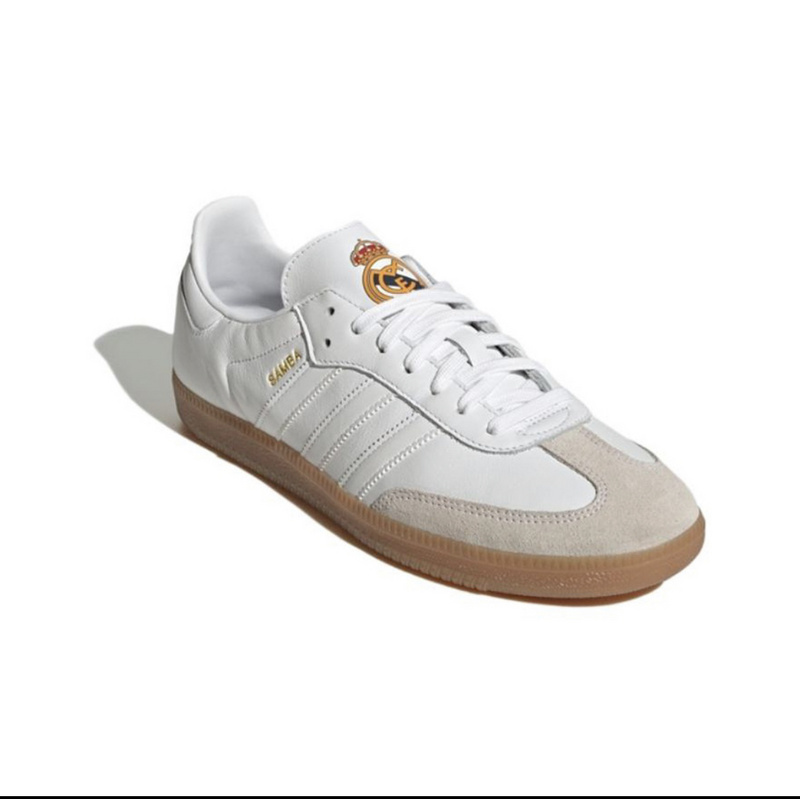 נעלי אדידס סמבה-Samba ADV Sneakers White Gray – תמונה 5