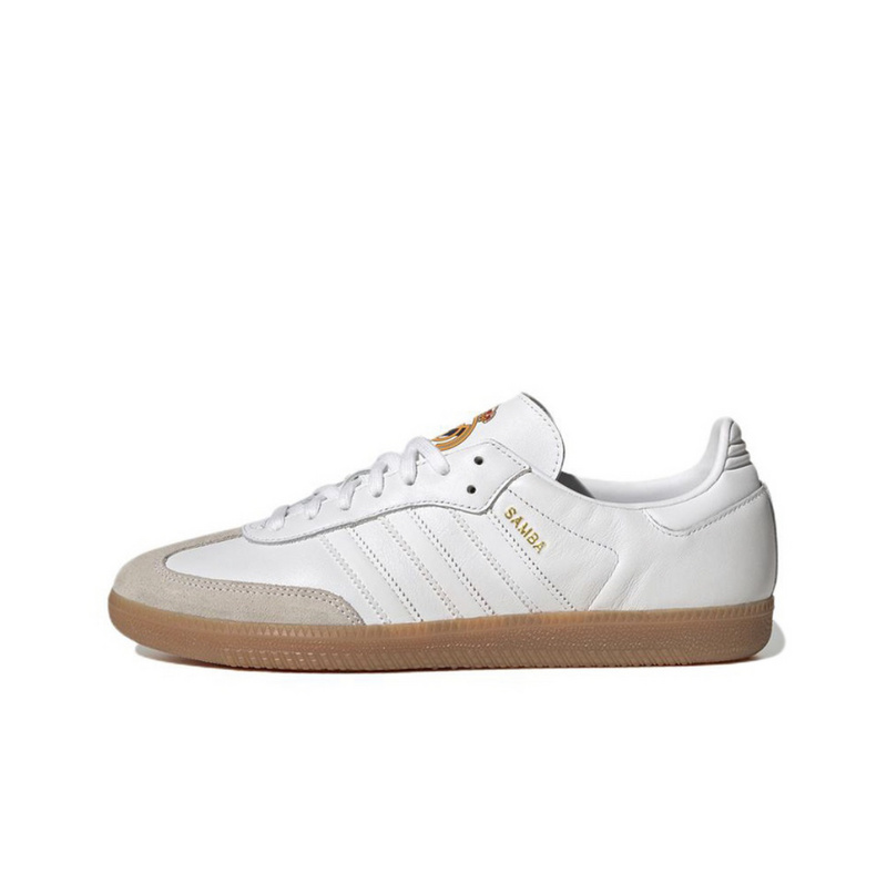 נעלי אדידס סמבה-Samba ADV Sneakers White Gray – תמונה 2