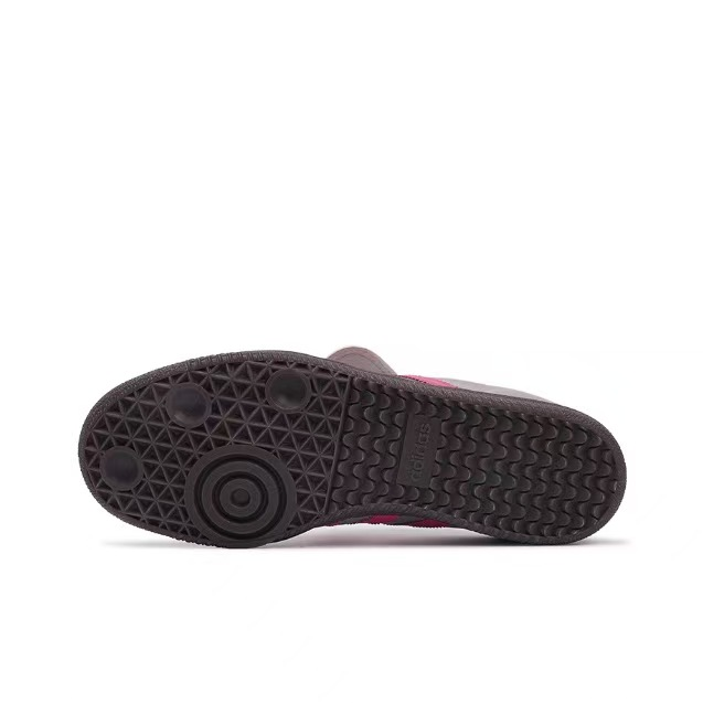 נעלי אדידס סמבה-Samba ADV Sneakers Pink Gray – תמונה 4