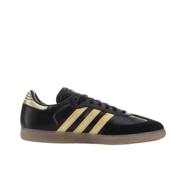 נעלי אדידס סמבה-Samba ADV Sneakers Black Yellow