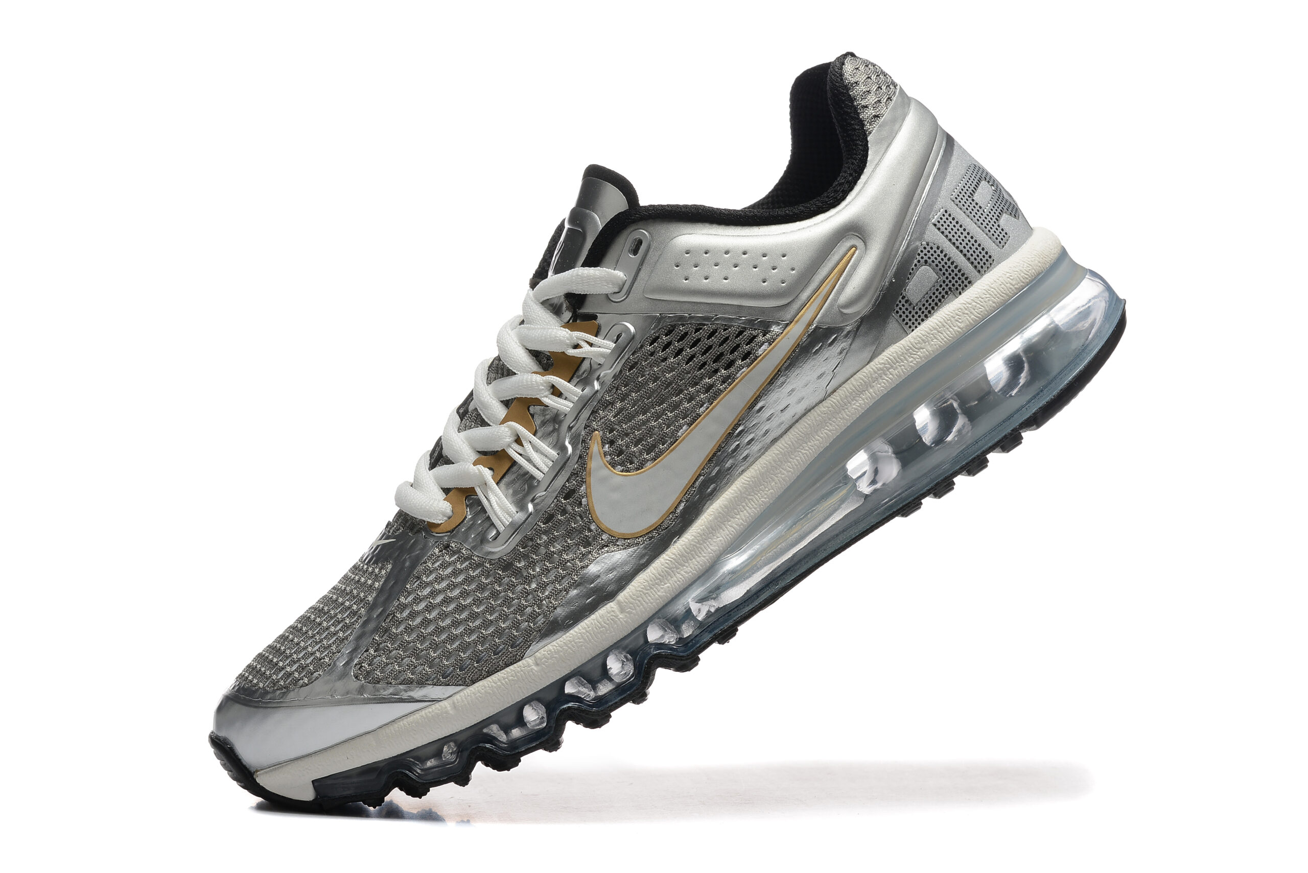 נעלי נייק - NIKE AIR MAX 2013 Gray/Silver – תמונה 2