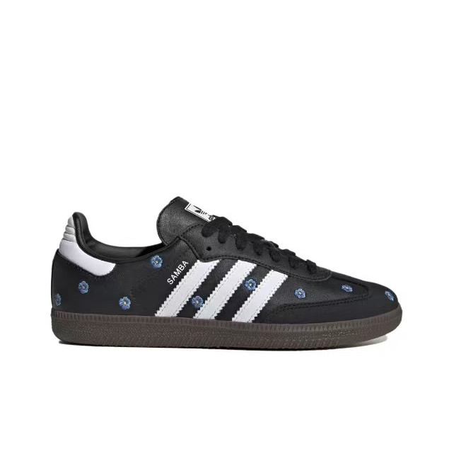 נעלי אדידס סמבה-Samba ADV Sneakers Black White