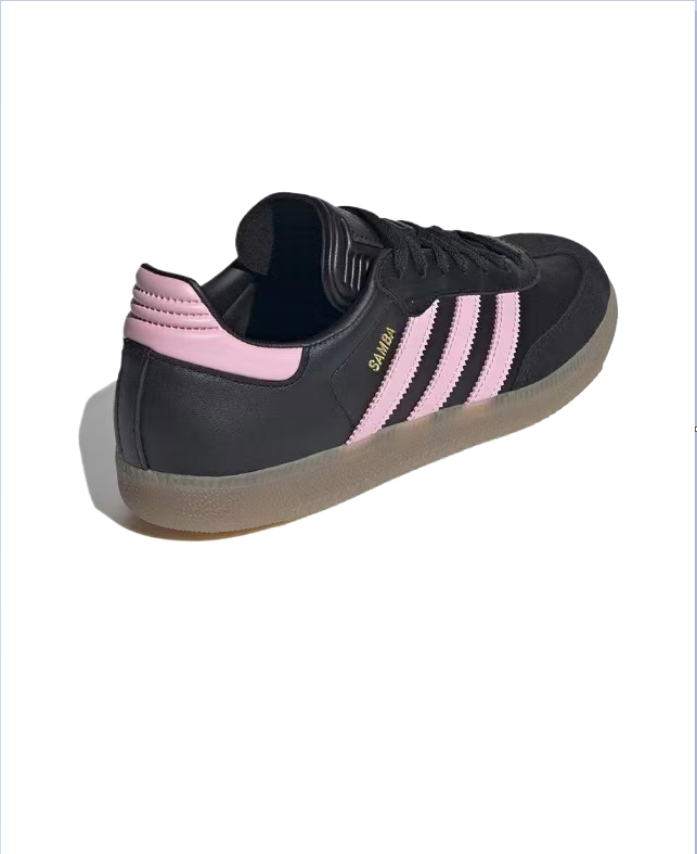 נעלי אדידס סמבה-Samba ADV Sneakers Black Pink – תמונה 2