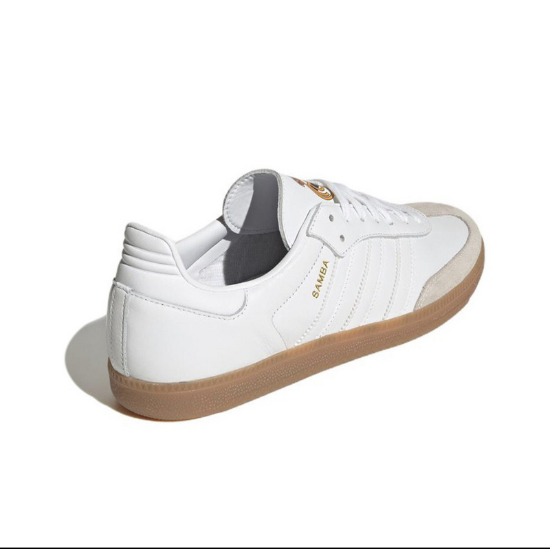 נעלי אדידס סמבה-Samba ADV Sneakers White Gray – תמונה 4