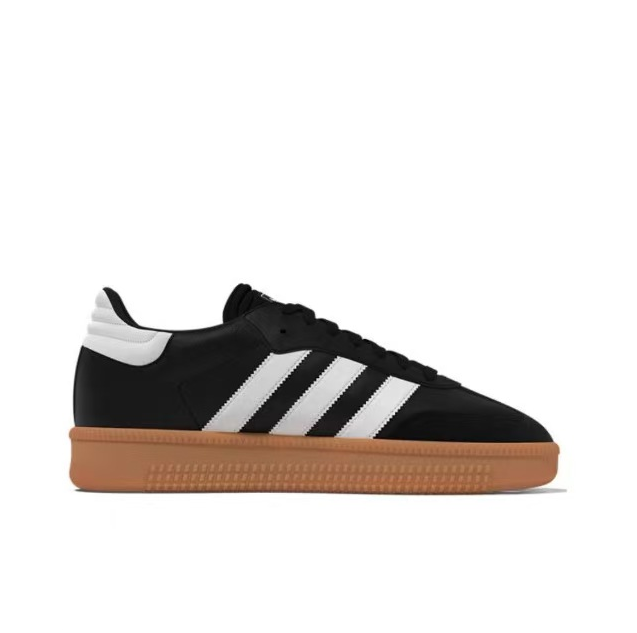 נעלי אדידס- Adidas Sambarose Sneakers Black White – תמונה 2