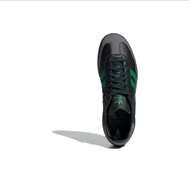 נעלי אדידס סמבה-Samba ADV Sneakers Black Green – תמונה 2