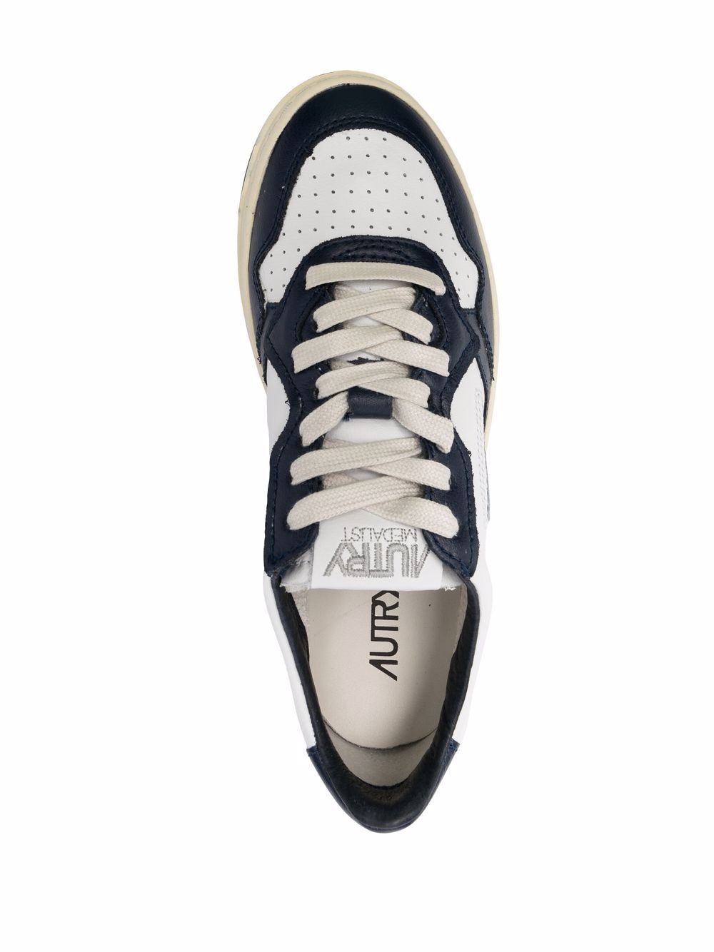 סניקרס - AUTRY Medalist Sneakers Blue/white – תמונה 4