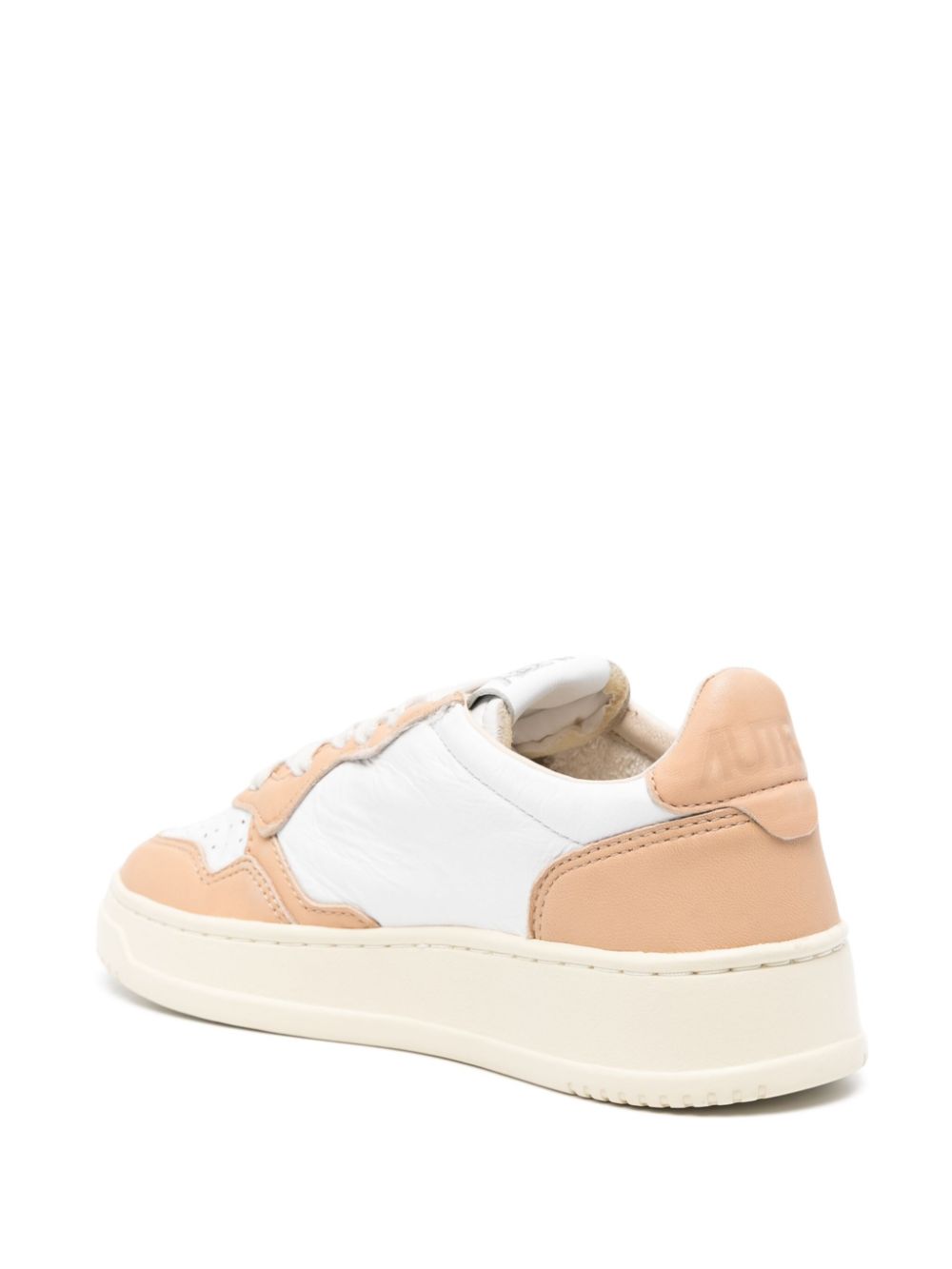 סניקרס - AUTRY Medalist Sneakers Caramel Brown/white – תמונה 3